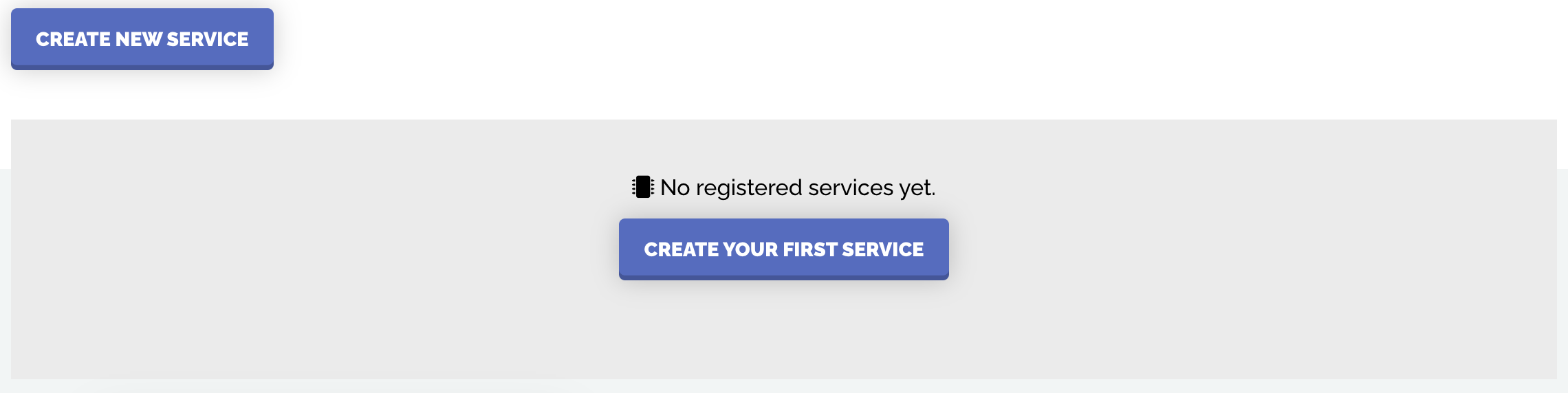 Create New Service